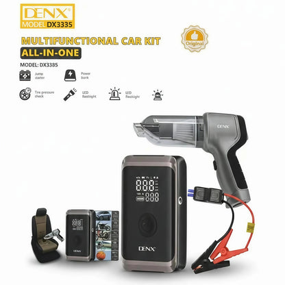 DX3335 4-in-1 Cordless Car Kit DENX (Vacuum Cleaner, Blower, Lamp and Charger)
4.5